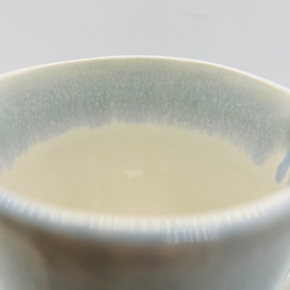 Crate & Barrel Stoneware Caspian Blue Mug Set of 2 - Picture 4 of 9